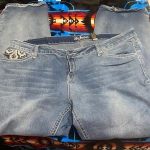 Plus Sized Love Indigo Jeans